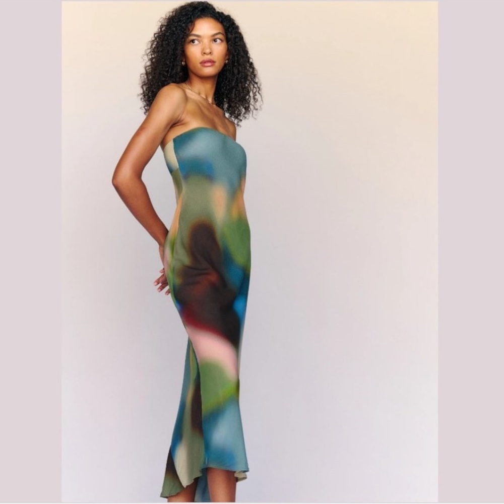 Reformation Joana Dress - Lightly Worn, Elegant & Chic!